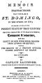 [Gutenberg 50076] • A Memoir of Transactions That Took Place in St. Domingo, in the Spring of 1799 / Affording an Idea of the Present State of that Country, the Real Character of Its Black Governor, Toussaint L'ouverture, and the Safety of our West-India Islands, from Attack or Revolt